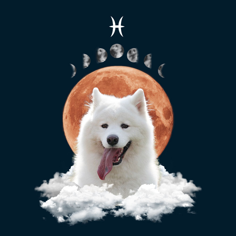 Custom Pet Wallpaper | Full Moon