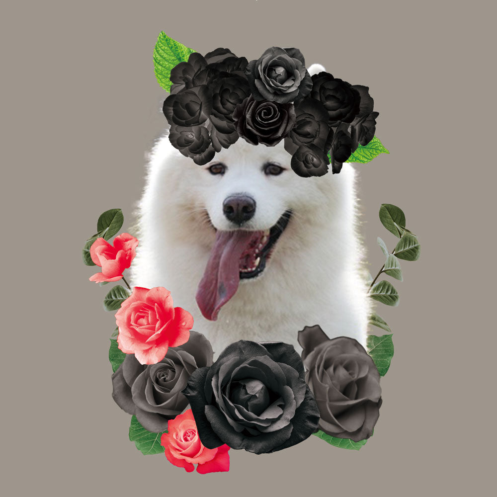 Custom Pet Wallpaper | Rose Crown Edition