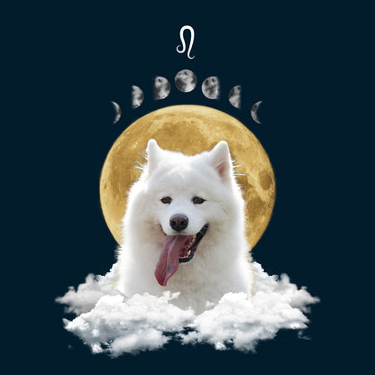 Custom Pet Wallpaper | Full Moon