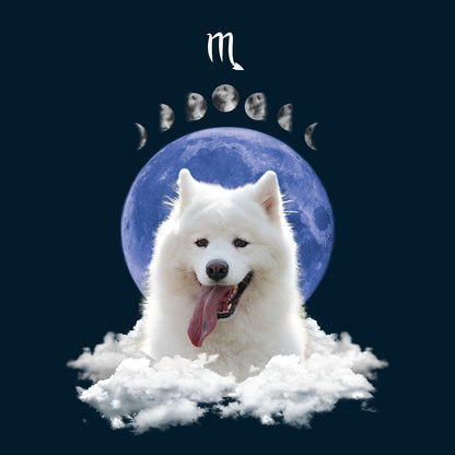 Custom Pet Wallpaper | Full Moon