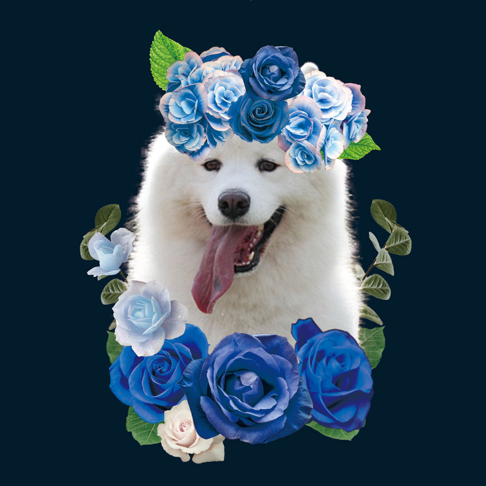 Custom Pet Wallpaper | Rose Crown Edition