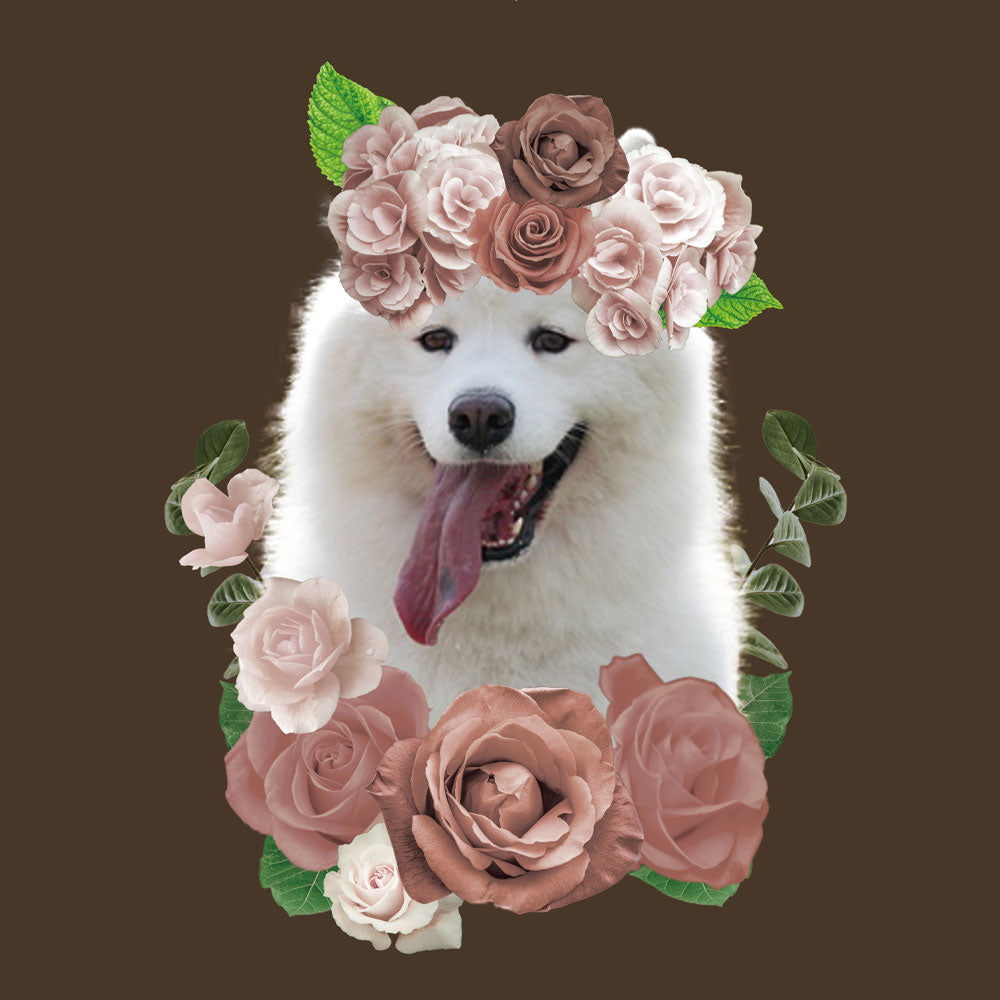 Custom Pet Wallpaper | Rose Crown Edition