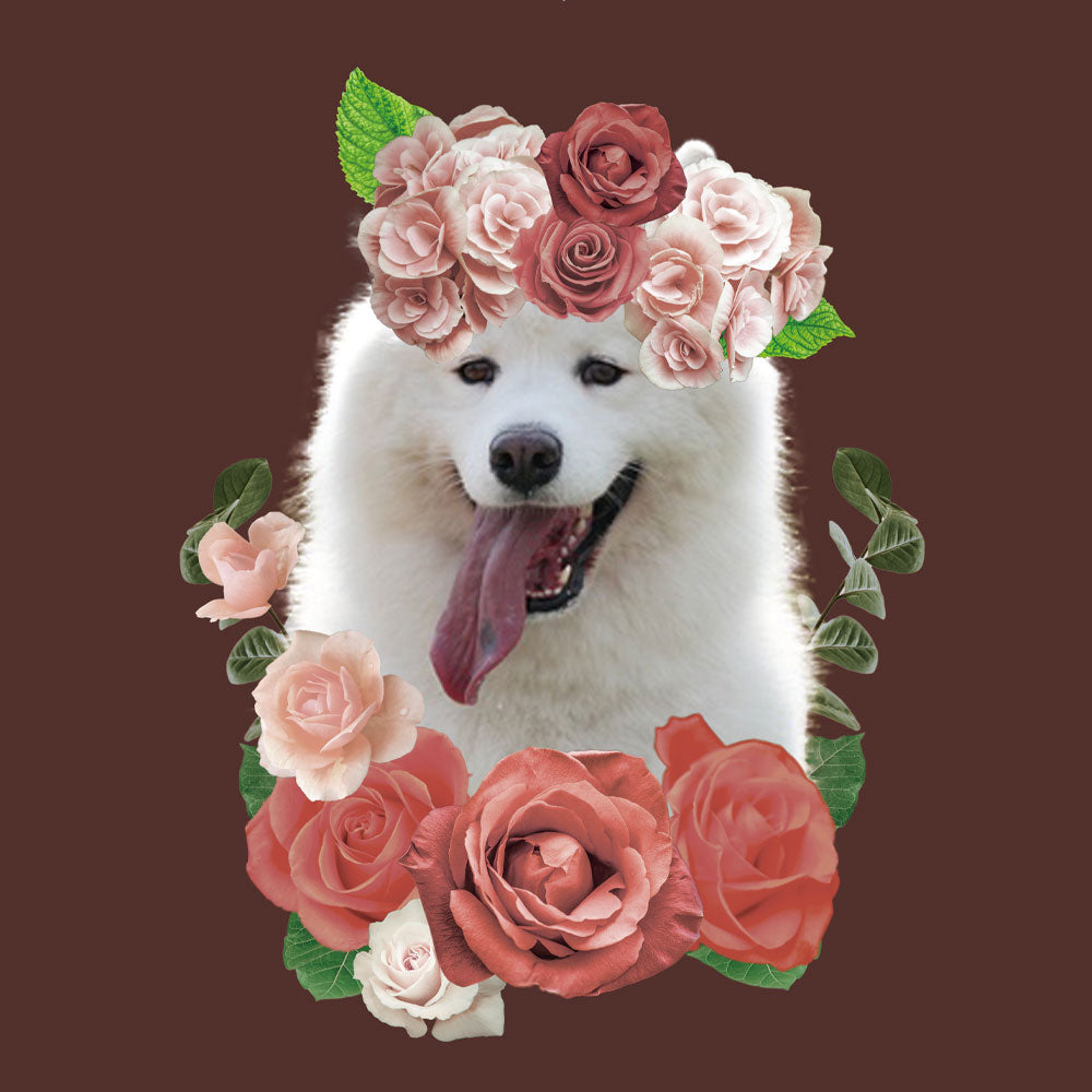 Custom Pet Wallpaper | Rose Crown Edition