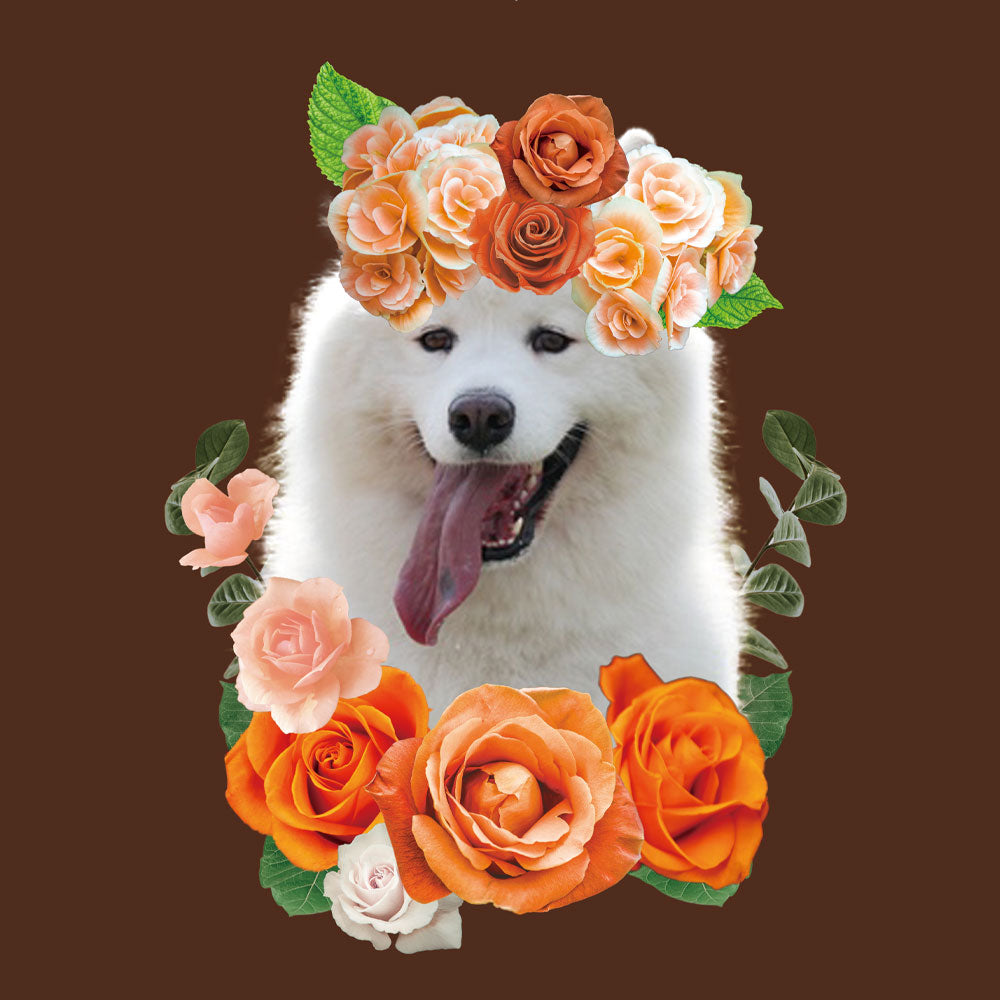 Custom Pet Wallpaper | Rose Crown Edition