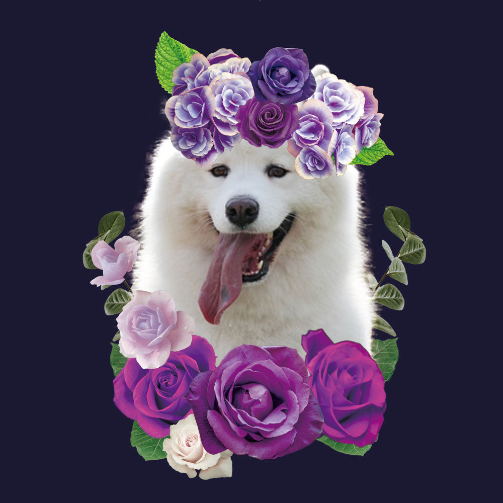Custom Pet Wallpaper | Rose Crown Edition