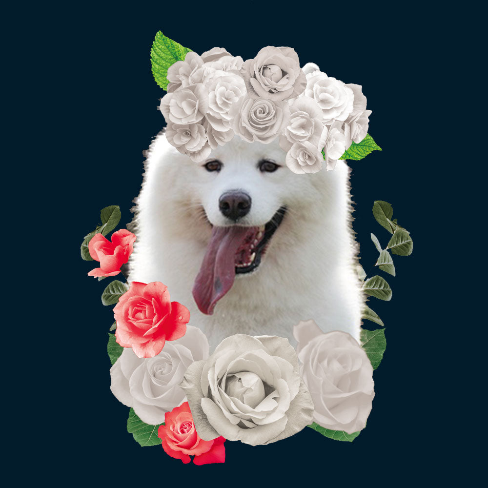 Custom Pet Wallpaper | Rose Crown Edition