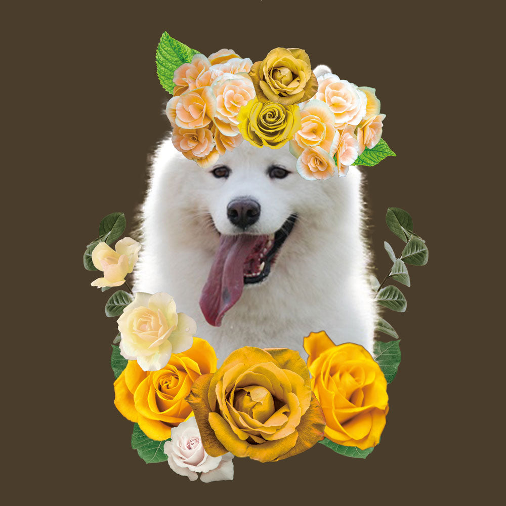 Custom Pet Wallpaper | Rose Crown Edition